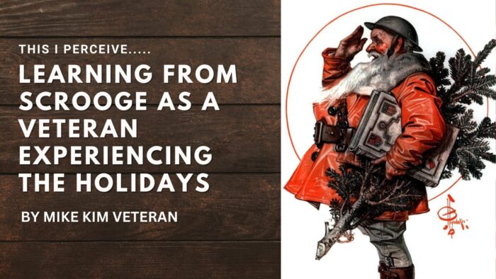 Learning from Scrooge as a Veteran Experiencing the Holidays