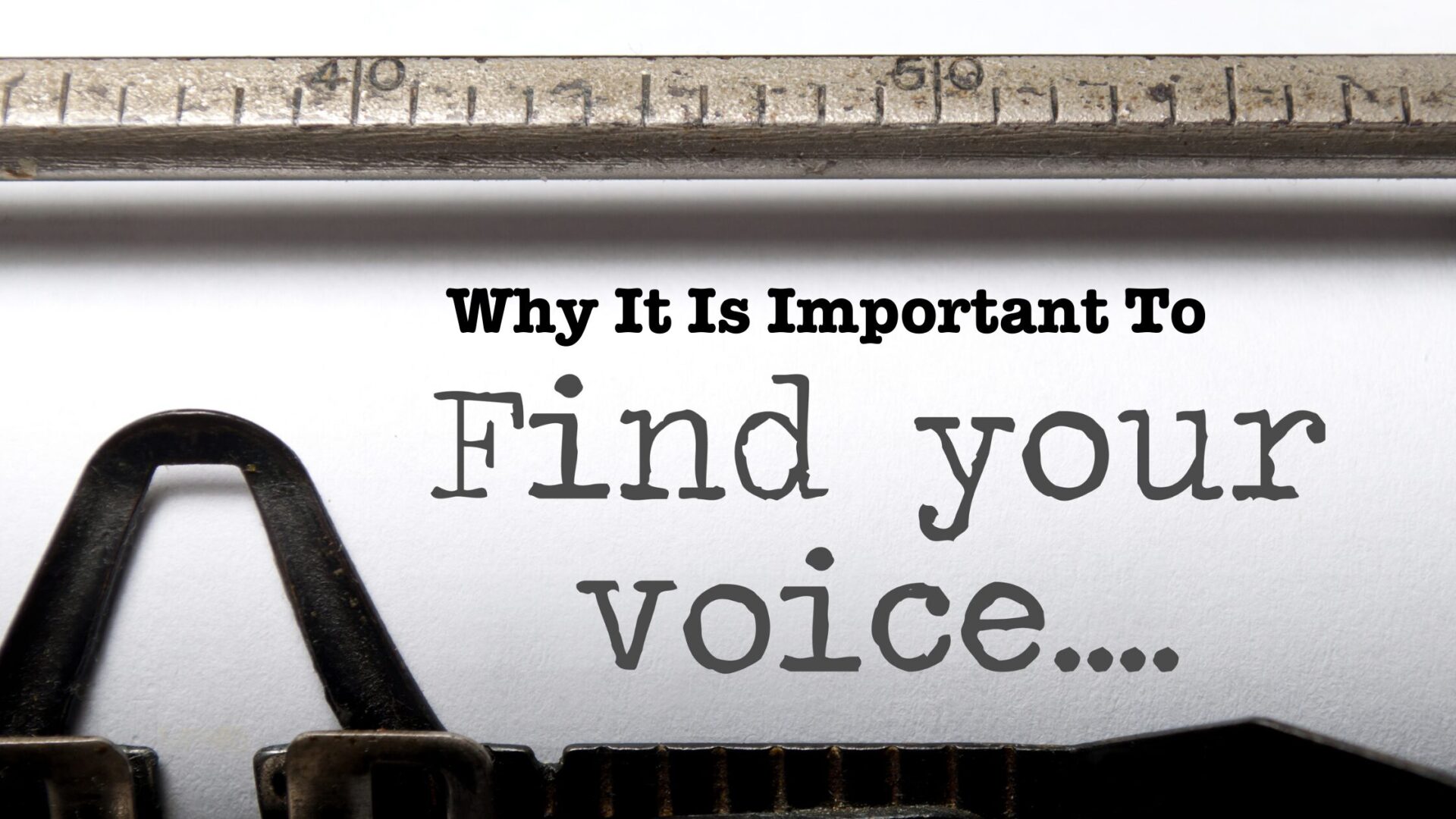 Find Your Voice | Coming Home Well
