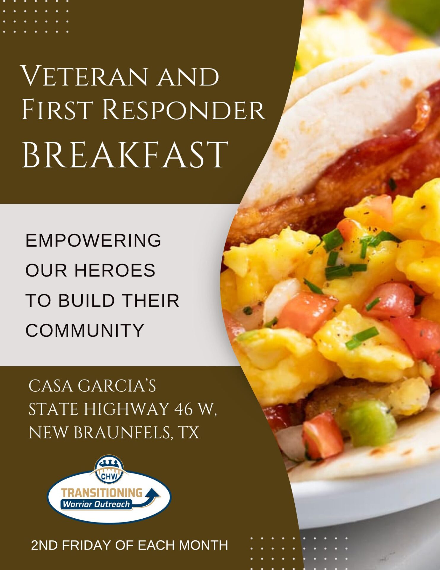 TWO Veteran and First Responder Breakfast | New Braunfels