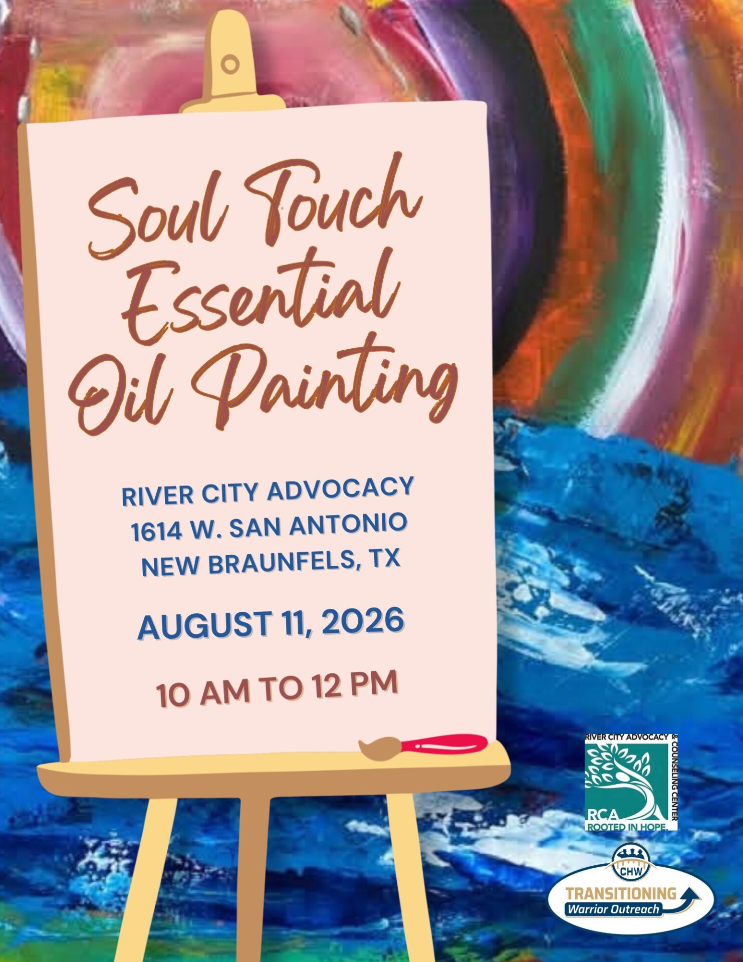 August Art Workshop | Soul Touch Oil Painting