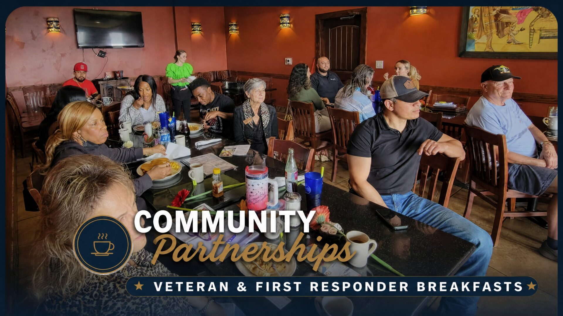 TWO Veteran and first responder breakfasts